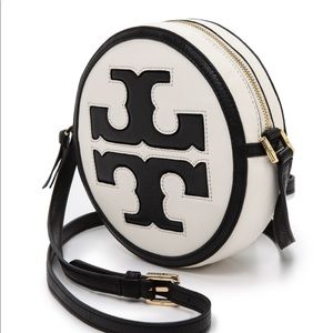 Authentic Tory Burch crossbody canteen purse
